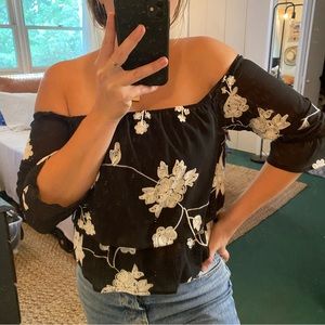 Off the shoulder top